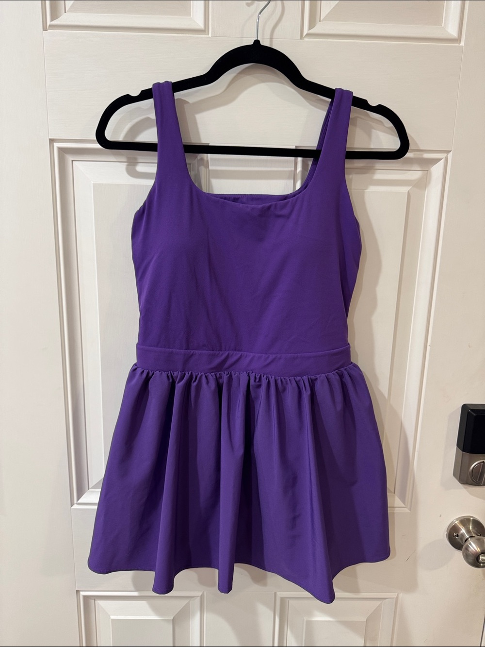 JoyLab Purple Athletic Dress with built in shorts